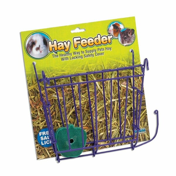 Ware Mfg Hay Feeder Wire Rack W/Salt Lick 00715